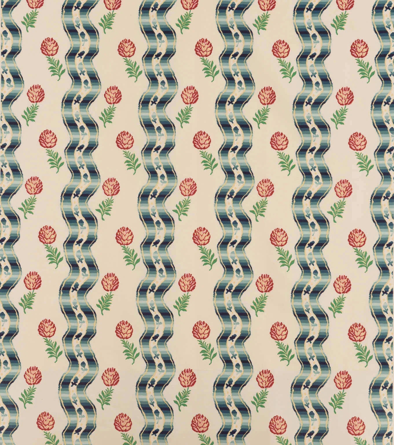 Pierre Frey Pommes de pin - Creme