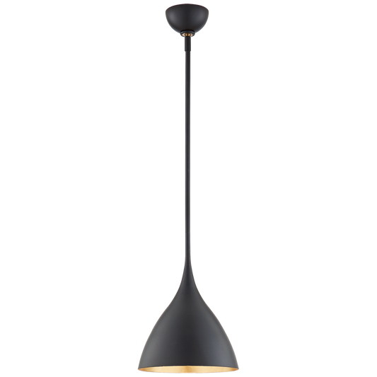 Agnes Small Pendant - Matte Black