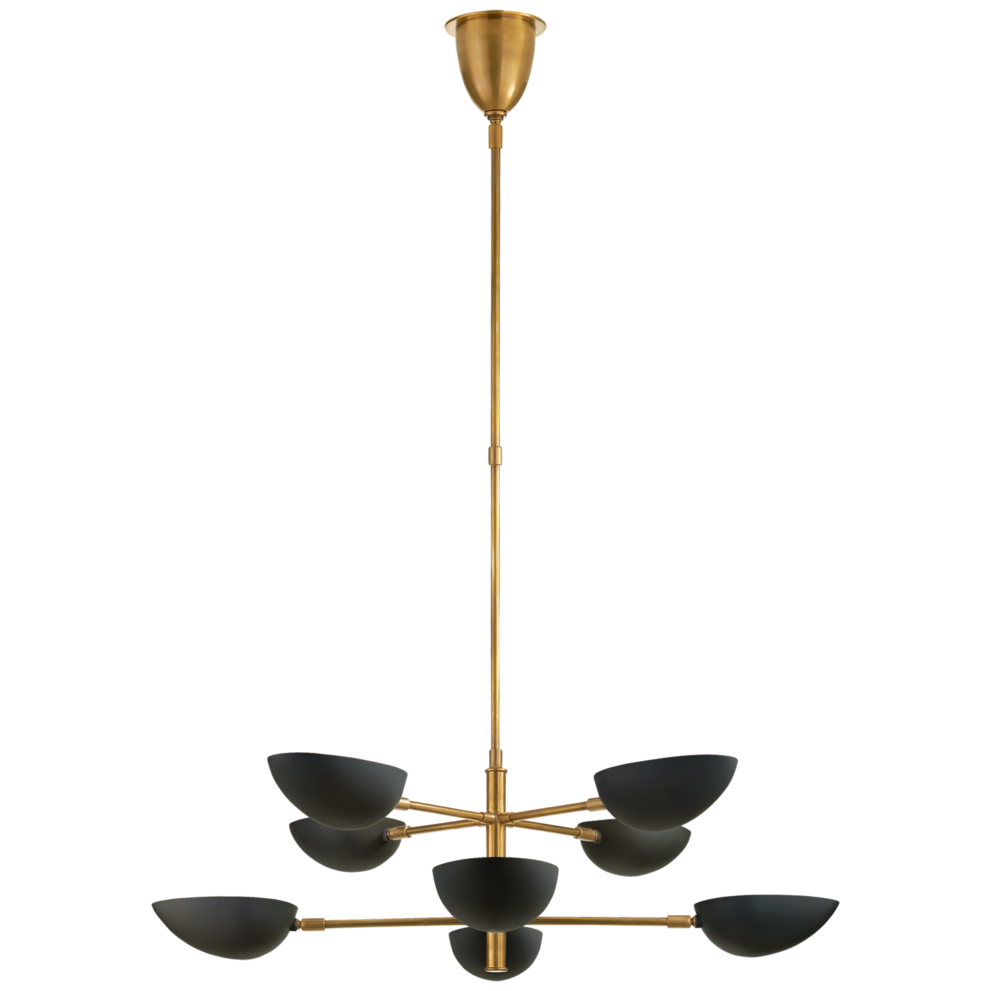 Visual Comfort | AERIN | Graphic Large Two-Tier Chandelier