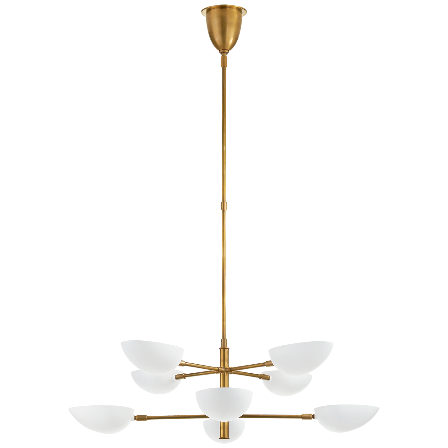 Visual Comfort | AERIN | Graphic Large Two-Tier Chandelier