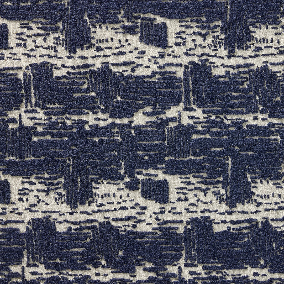 Pierre Frey Labyrinthe Boucle - Bleu Nuit
