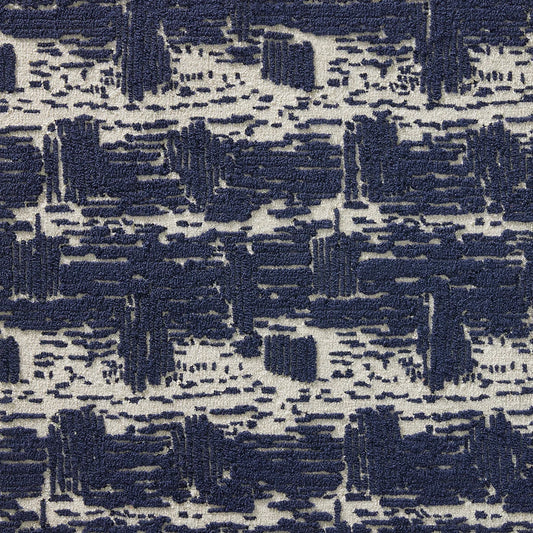 Pierre Frey Labyrinthe Boucle - Bleu Nuit