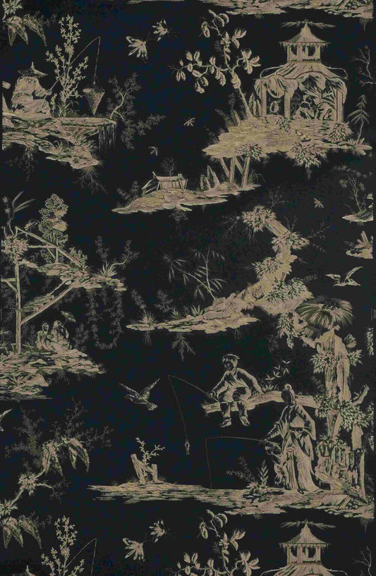 Pierre Frey Kanawa - Black Ivory