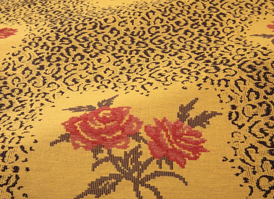 Pierre Frey Leopard Carpet - Cadmium