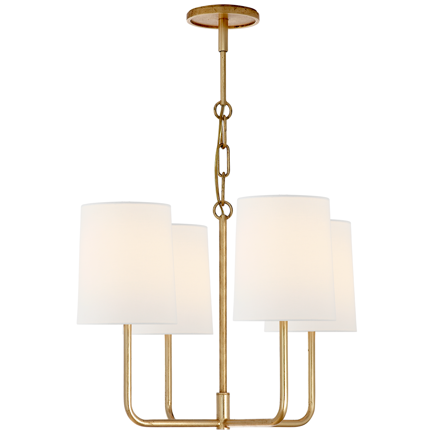 Go Lightly Small Chandelier - Gild
