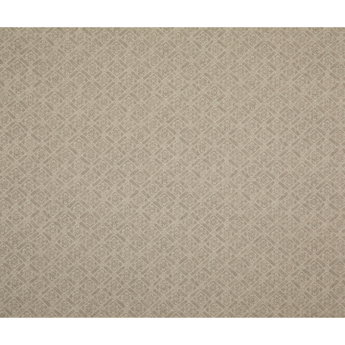 GP & J Baker | Moreton Trellis fabric - Stone