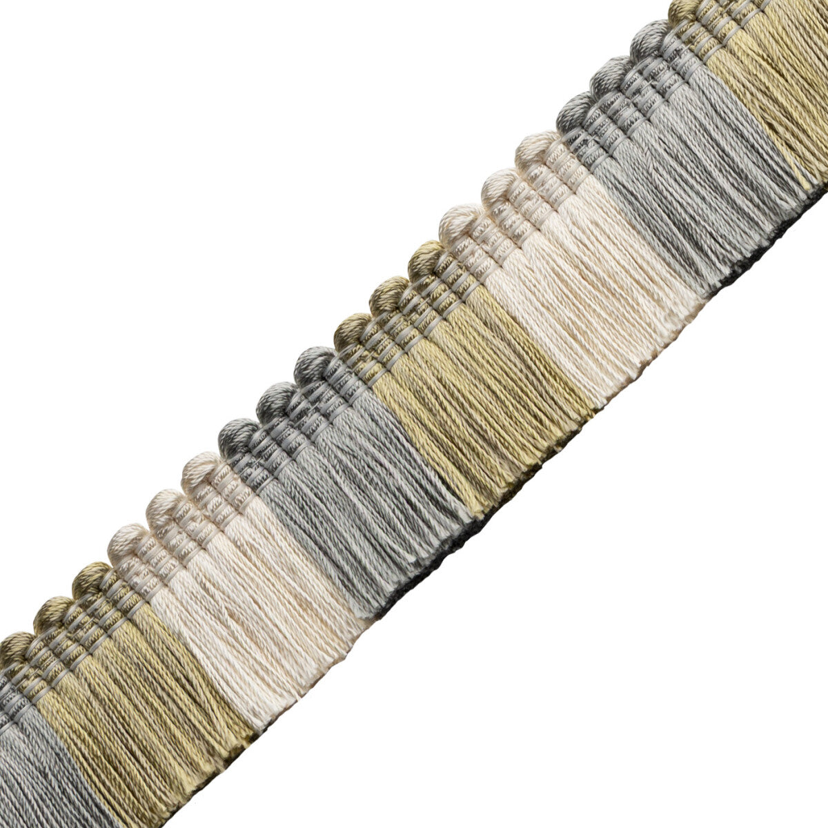 Katerina Blocked Brush Fringe — Linden Mist