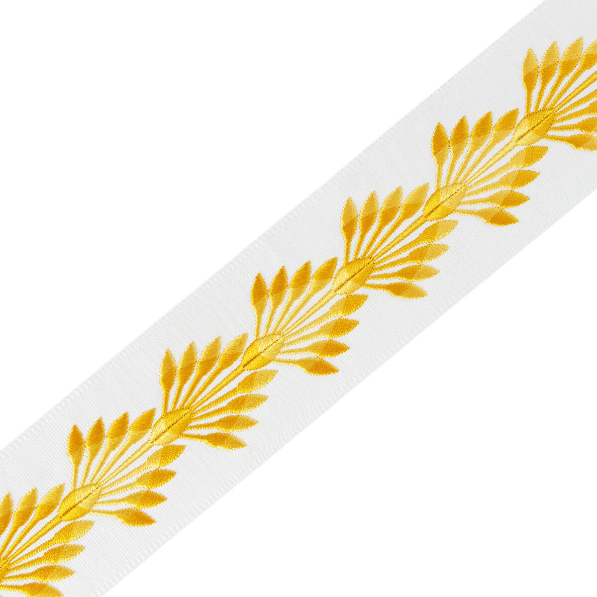Palmetto Crest Embroidered Border — Lemon Tree