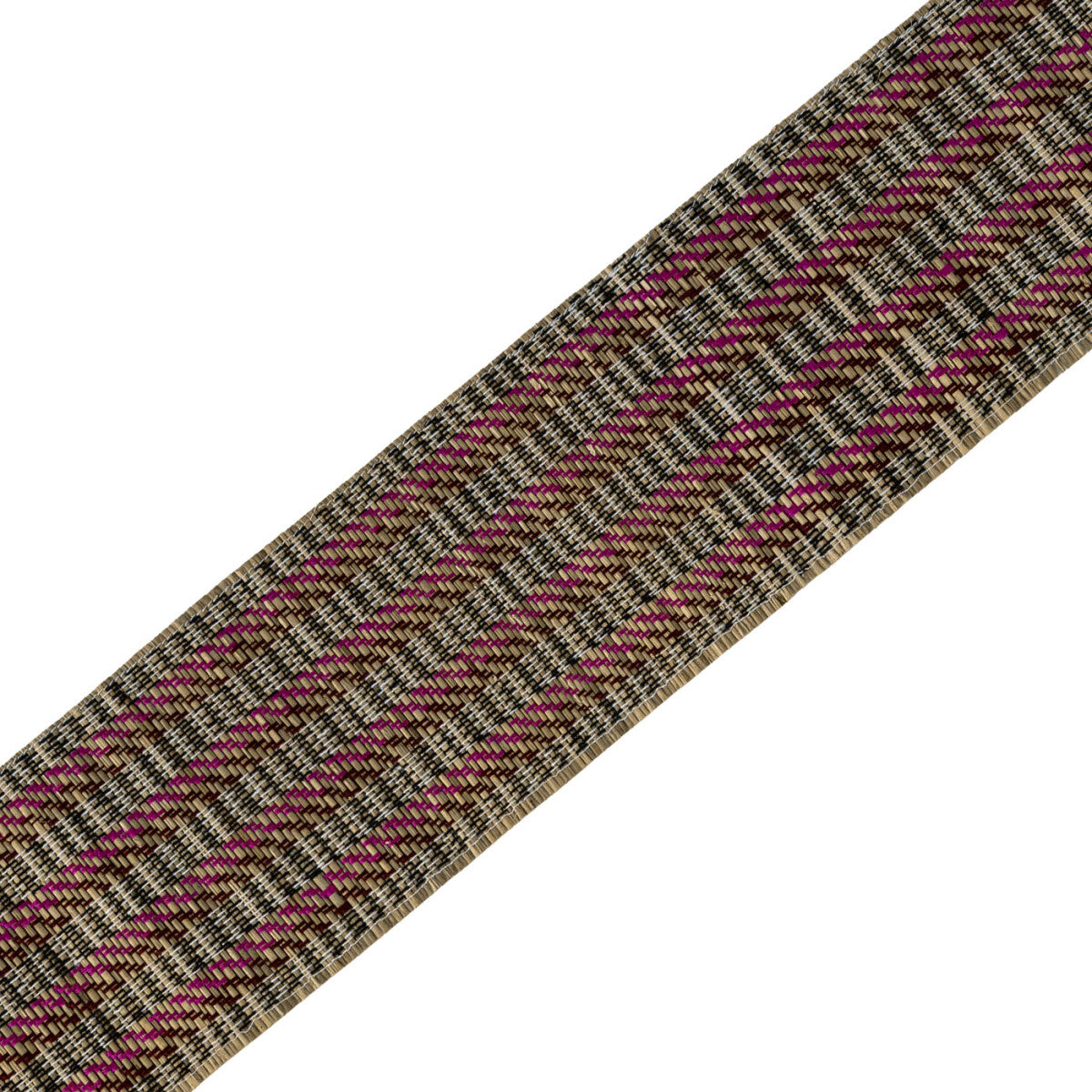 Palmera Striped Border — Fuchsia