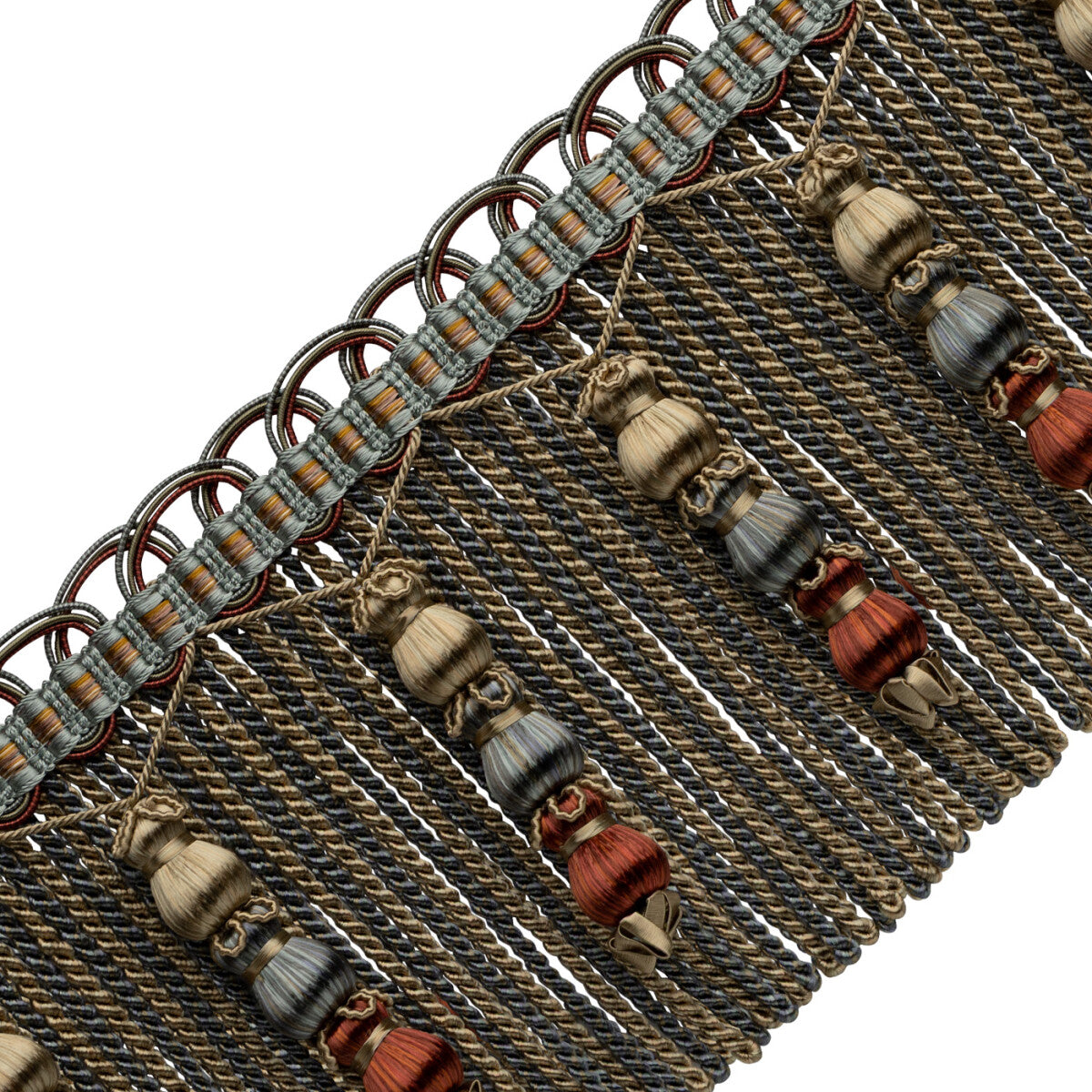 Katerina Beaded Bullion Fringe — Pompeii