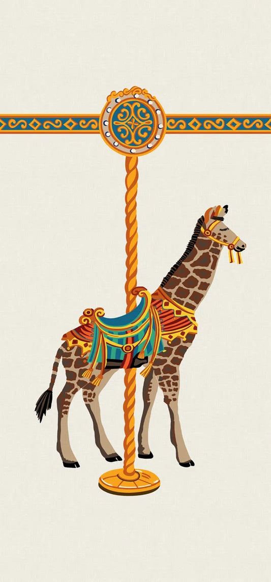 Pierre Frey La Girafe Du Carrousel - Multicolore