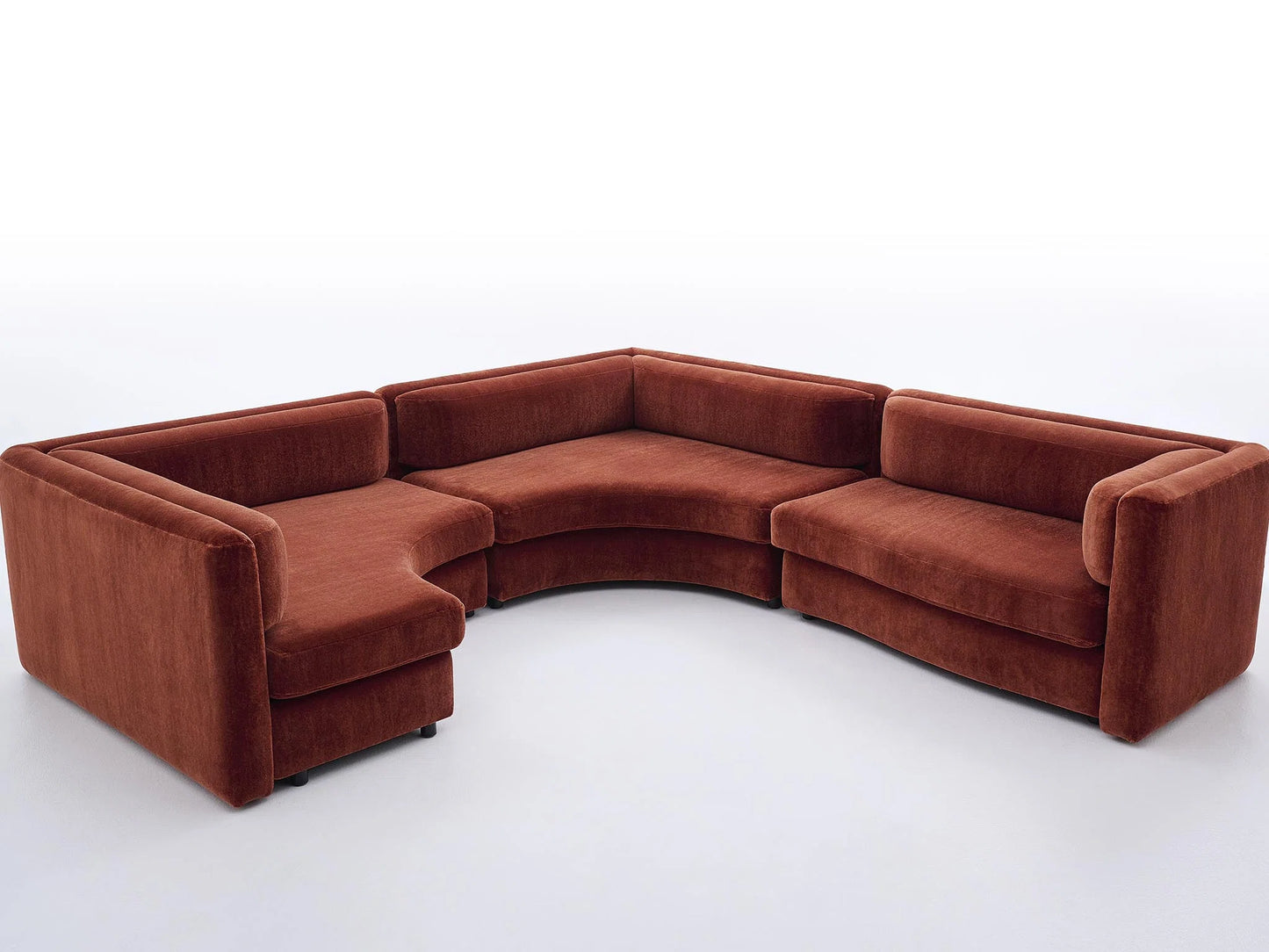 Pierre Frey Virgule - Stained beech, water-based varnish; Simple seams - Stretched fabric