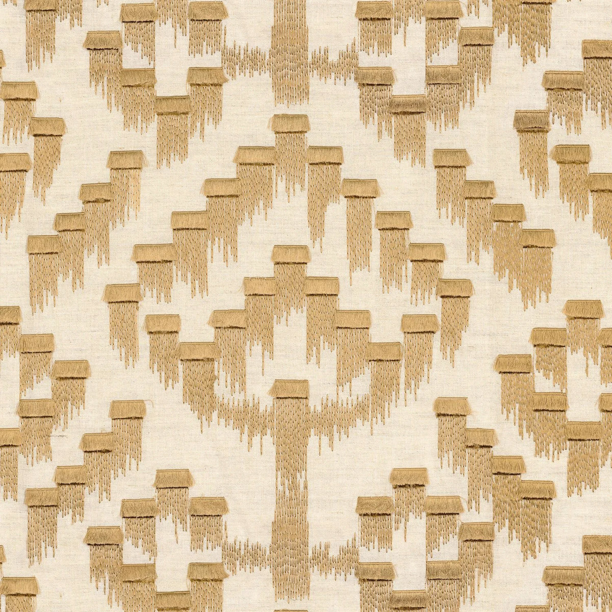 Casamance Akame fabric — Mordoré