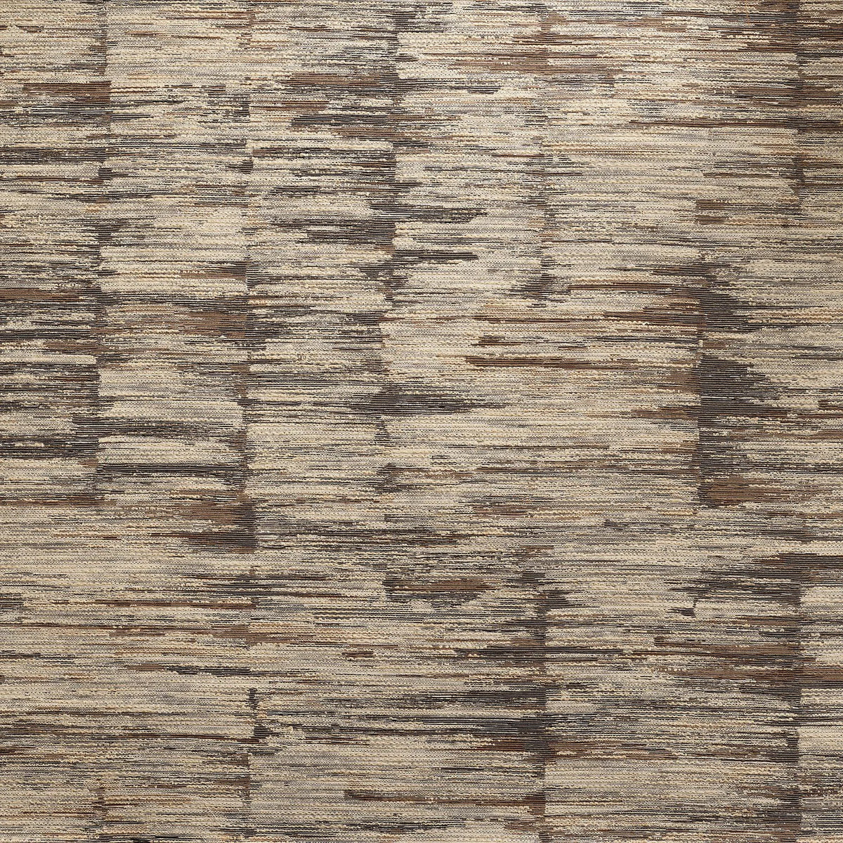 Casamance Alchemilla wallcovering — Noir/Tabac