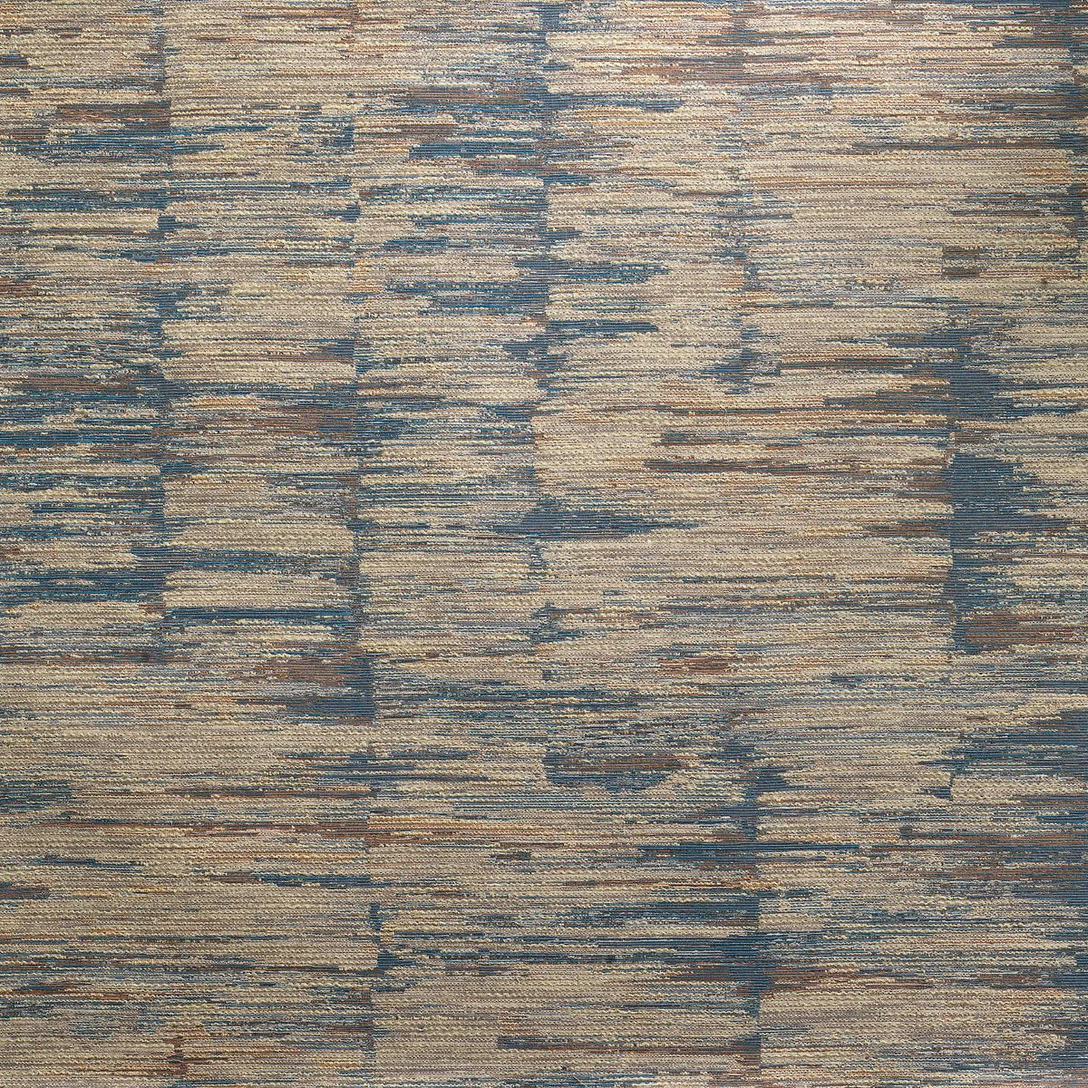 Casamance Alchemilla wallcovering — Bleu Deauville/Gris Nuage