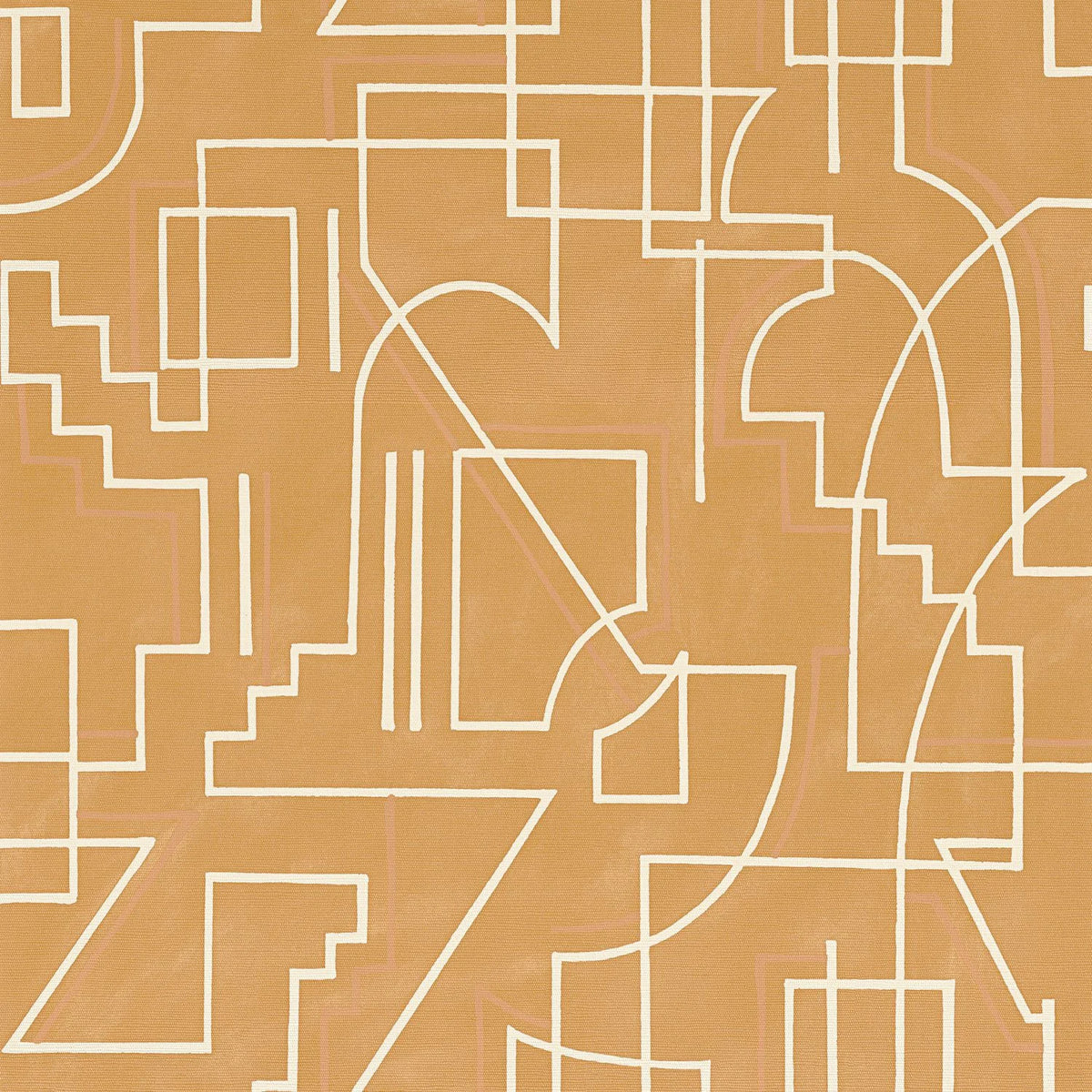 Casamance Alexander wallpaper — Miel