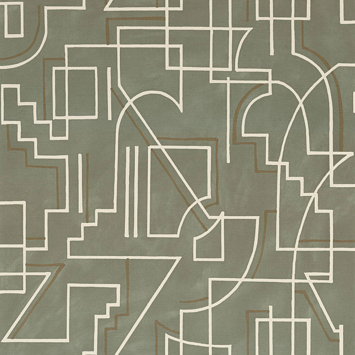 Casamance Alexander wallpaper — Argile