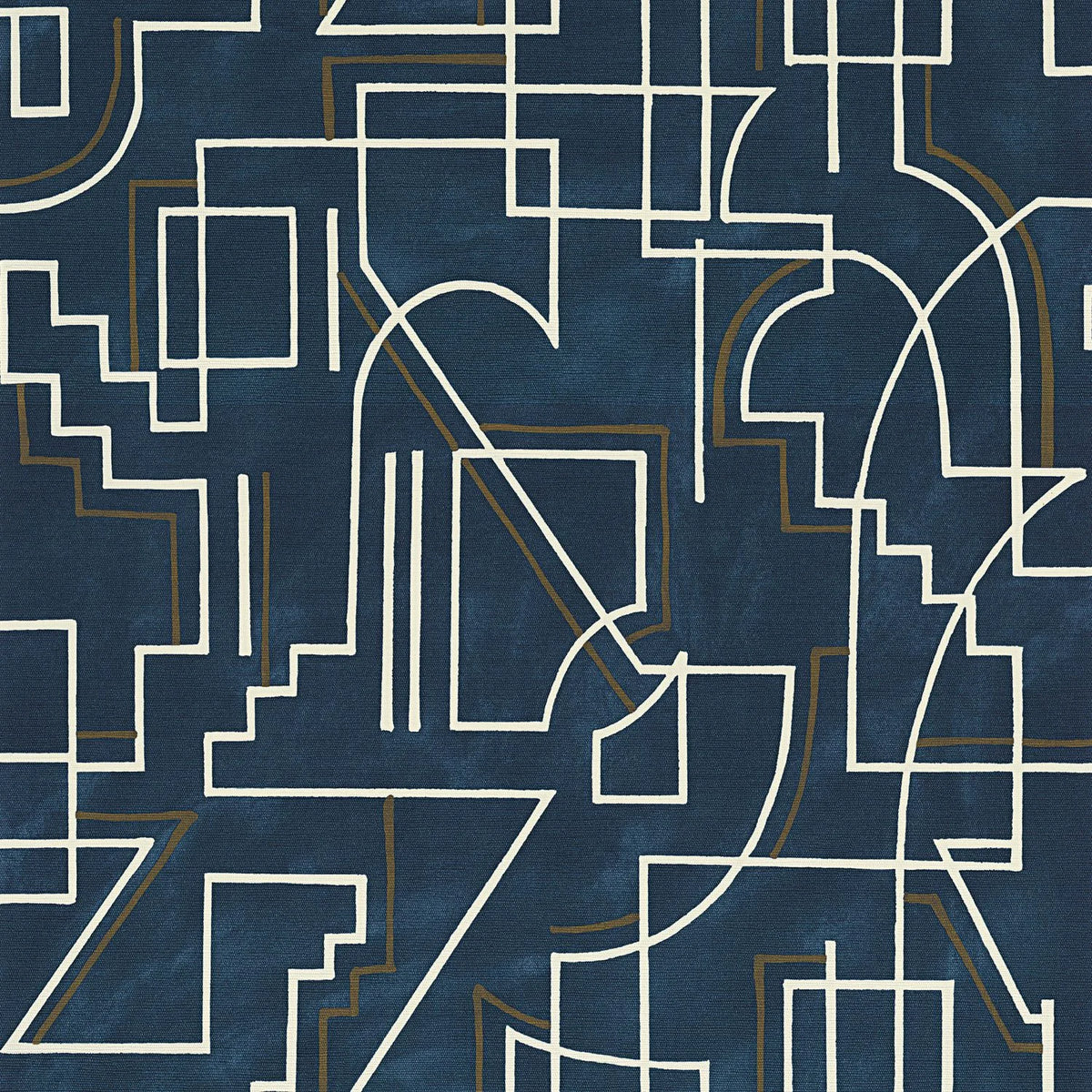 Casamance Alexander wallpaper — Marine