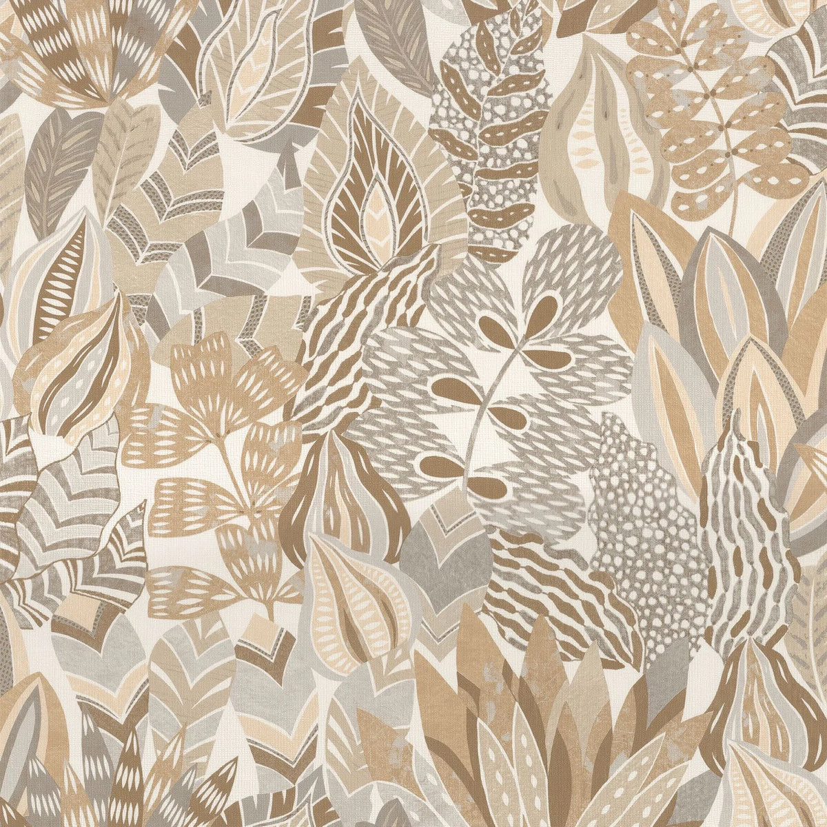 Casamance Alfabia wallpaper — Sable/Grès