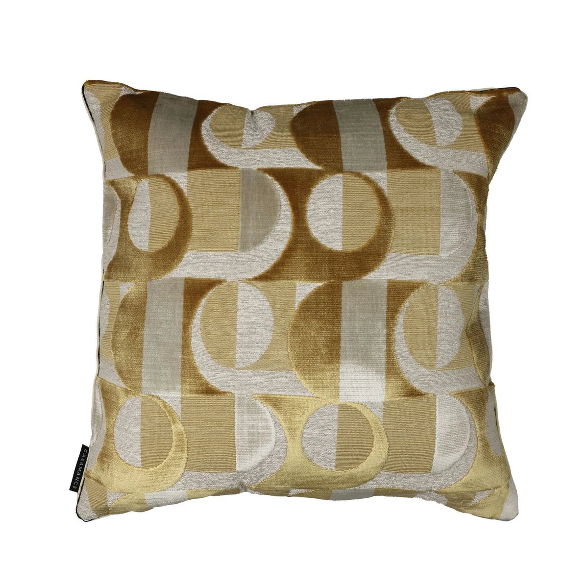 Casamance Alliance cushion cover — Moutarde