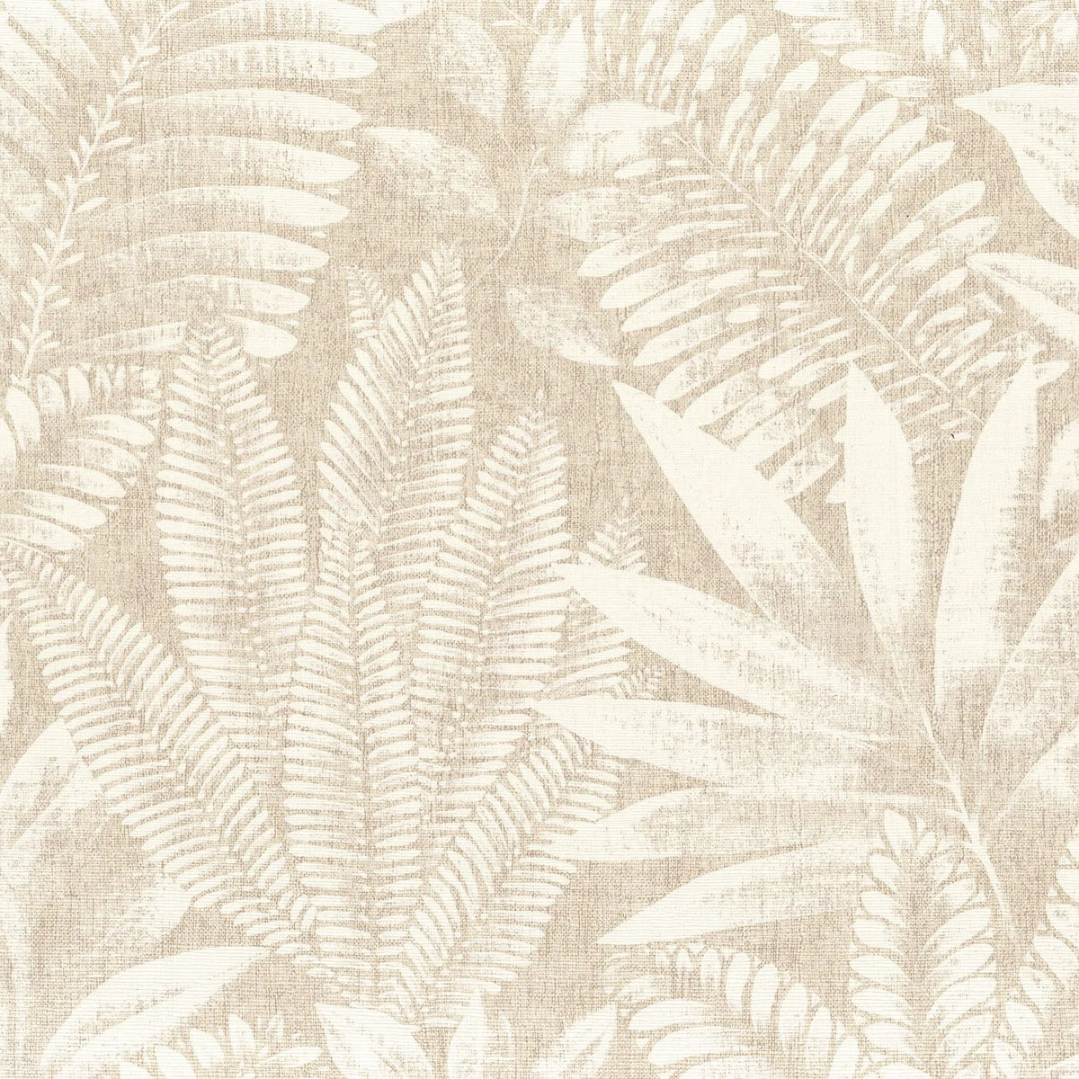 Casamance Aloes wallpaper — Ivoire/Grege