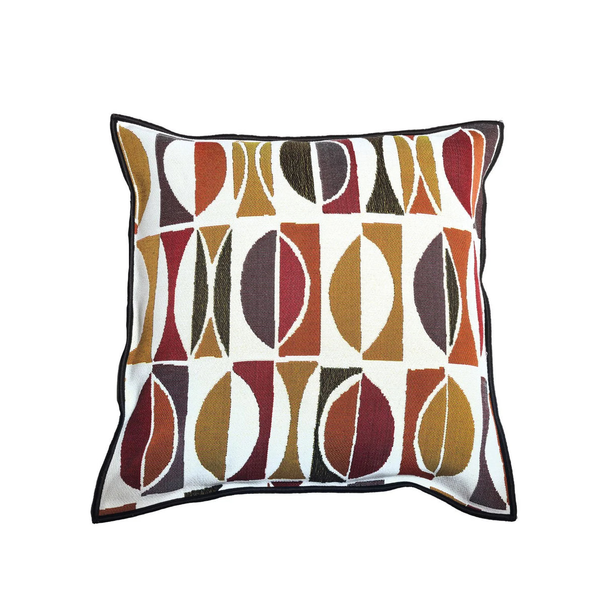 Casamance Amalfi cushion cover — Ocre Orange