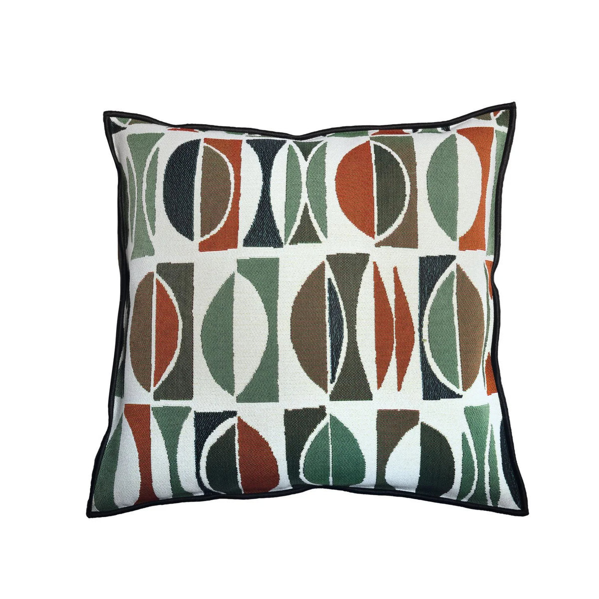 Casamance Amalfi cushion cover — Vert Orange