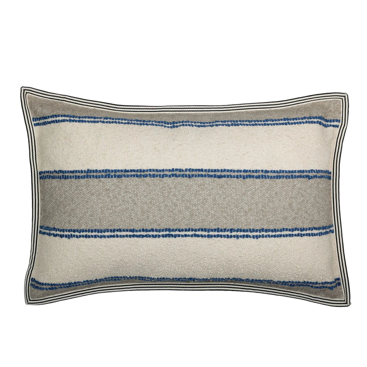 Casamance Apache cushion cover — Taupe Bleu