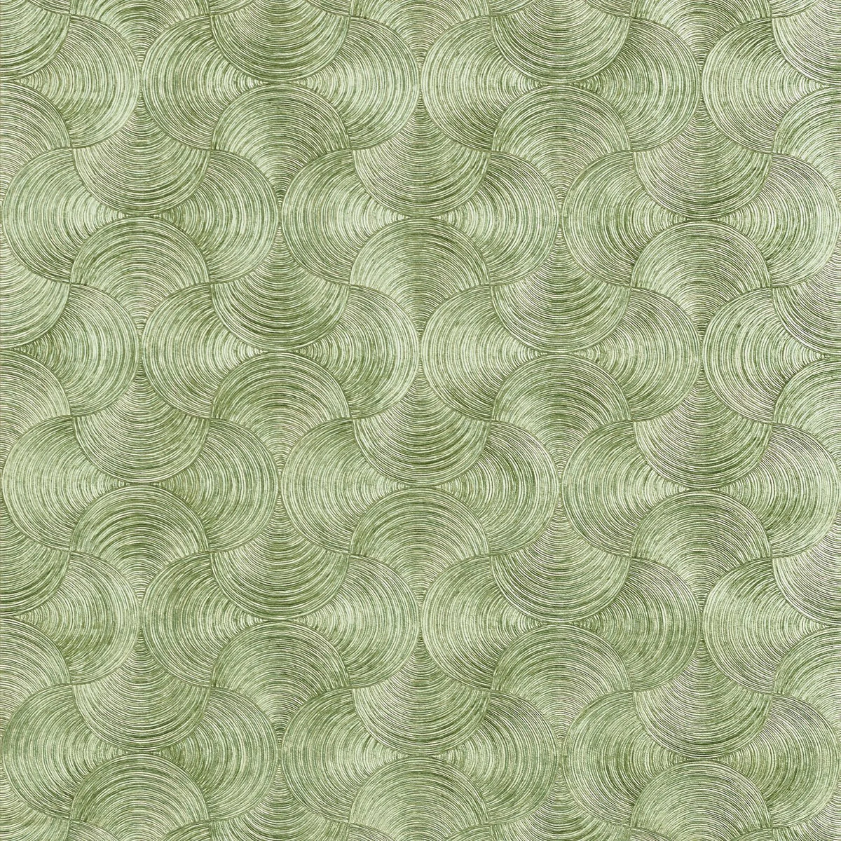 Casamance Aphelie wallpaper — Vert Métallique