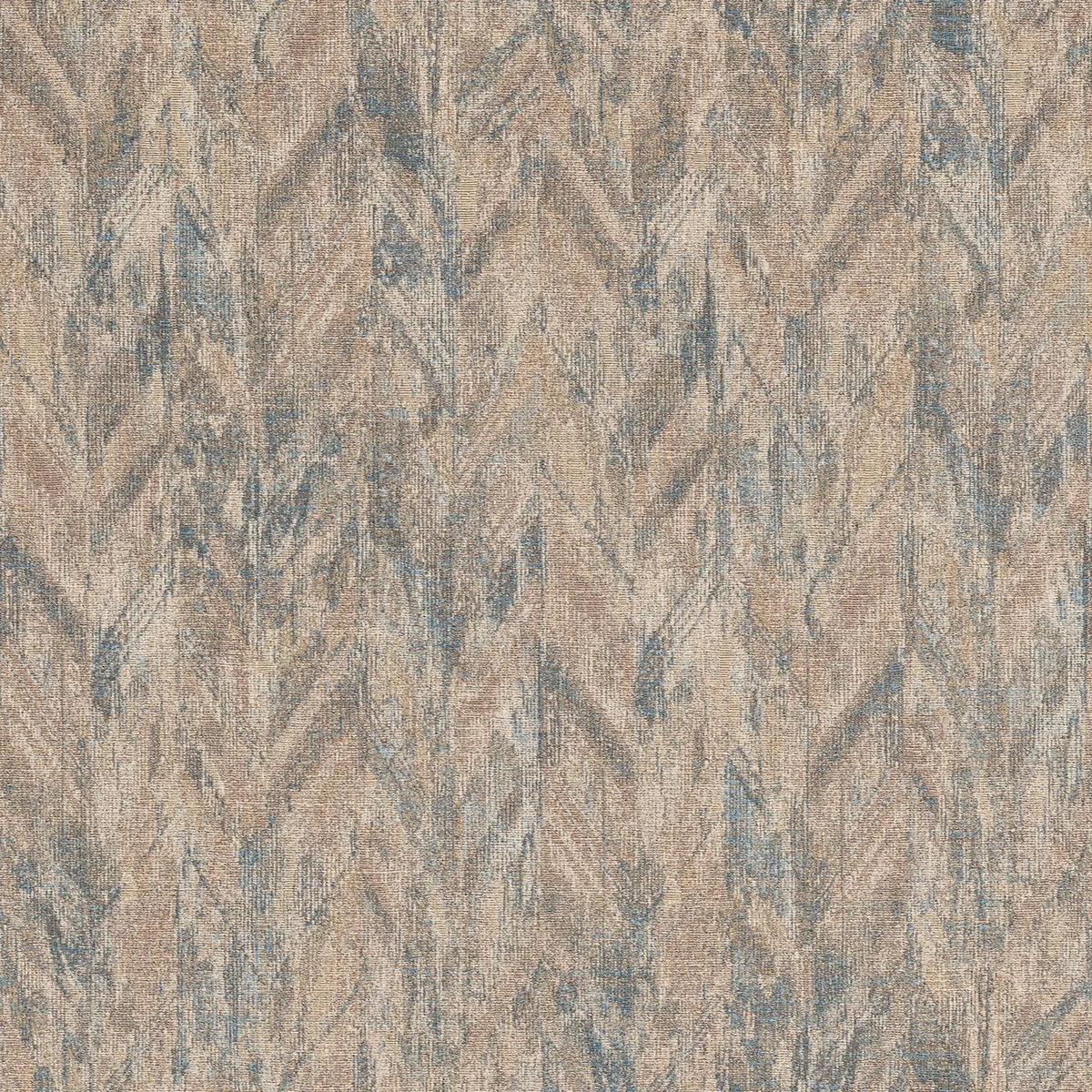 Casamance Arapaho wallcovering — Sable Pierre-Bleue