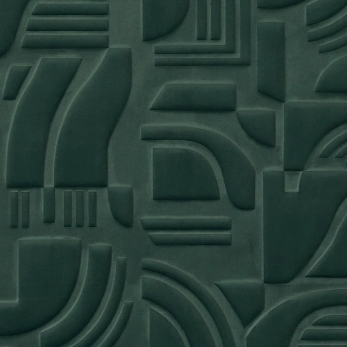 Casamance Arcane wallcovering — Vert Impérial