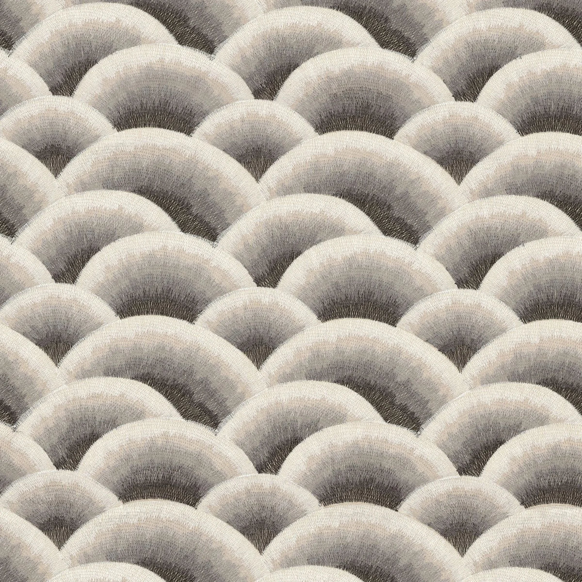 Casamance Arcus fabric — Anthracite