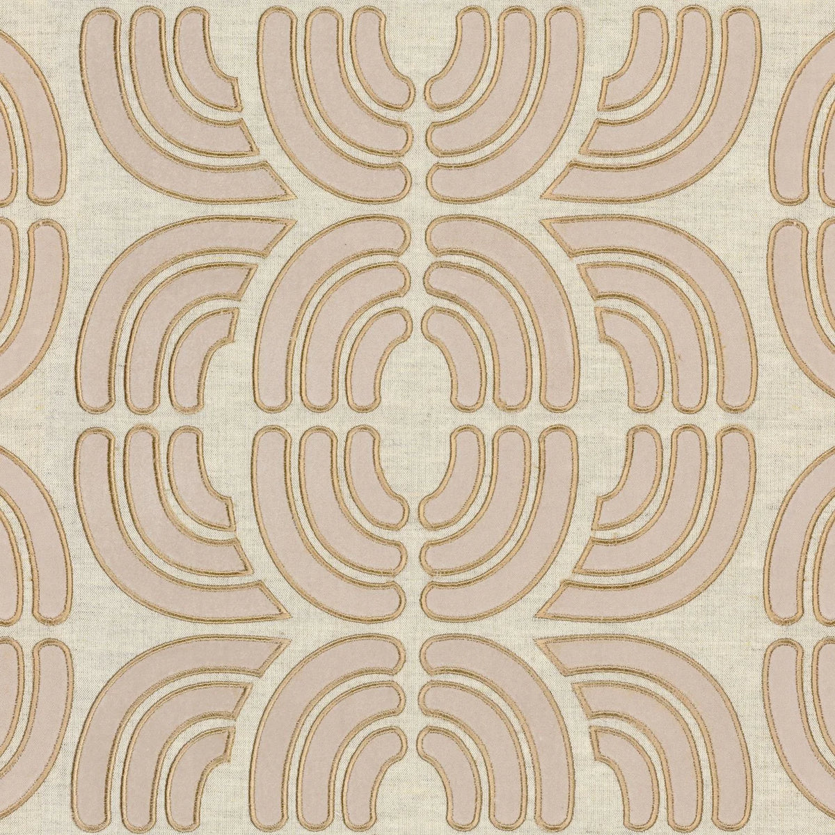 Casamance Arès wallcovering — Beige Craie