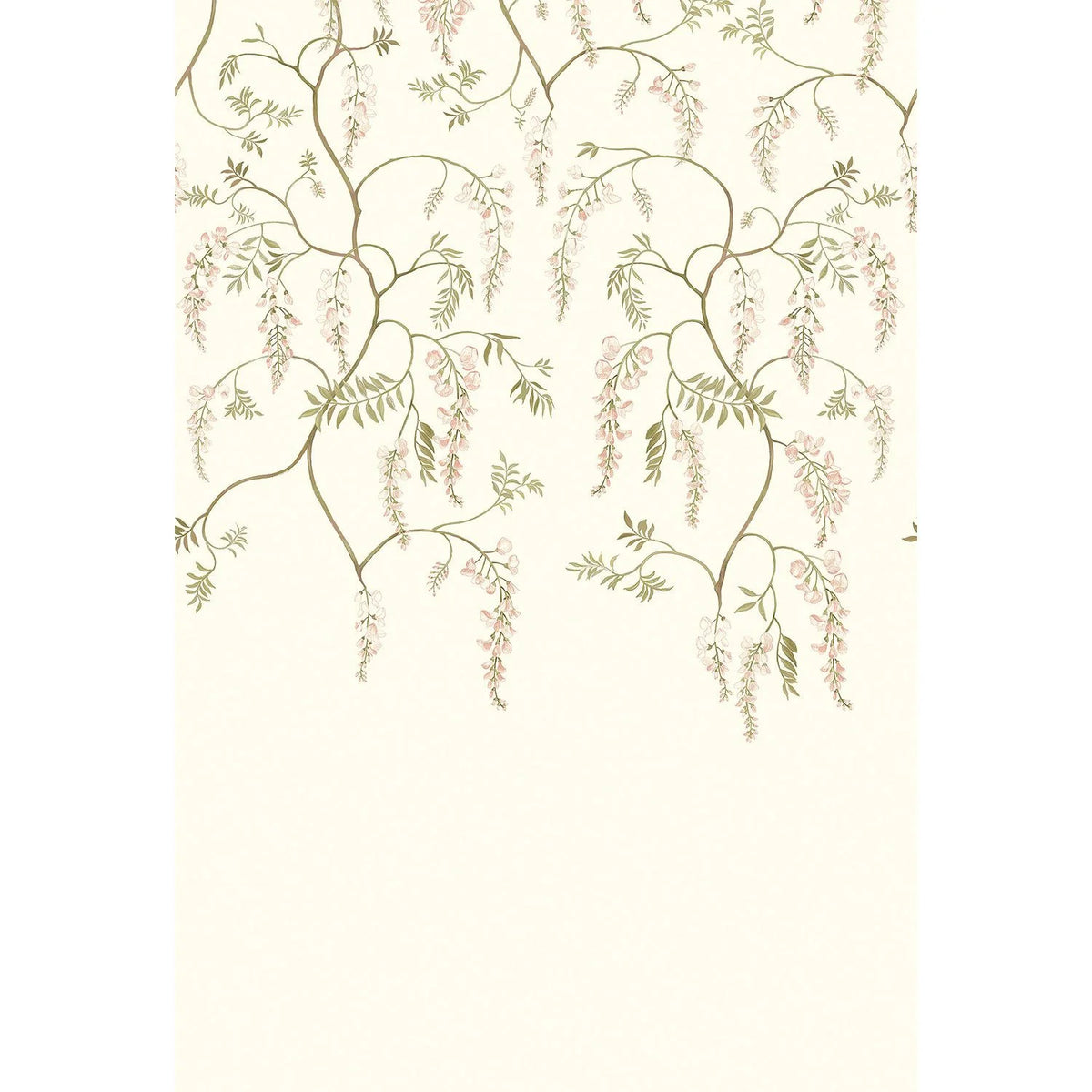 Casamance Arezzo wallpanel — Ivoire/Kaki