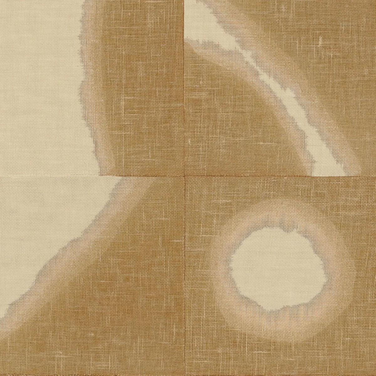 Casamance Arguin wallcovering — Sable Ocre