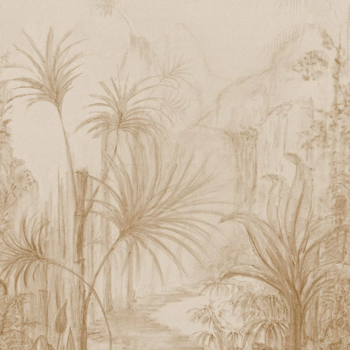 Casamance Arille wallpanel — Mordoré