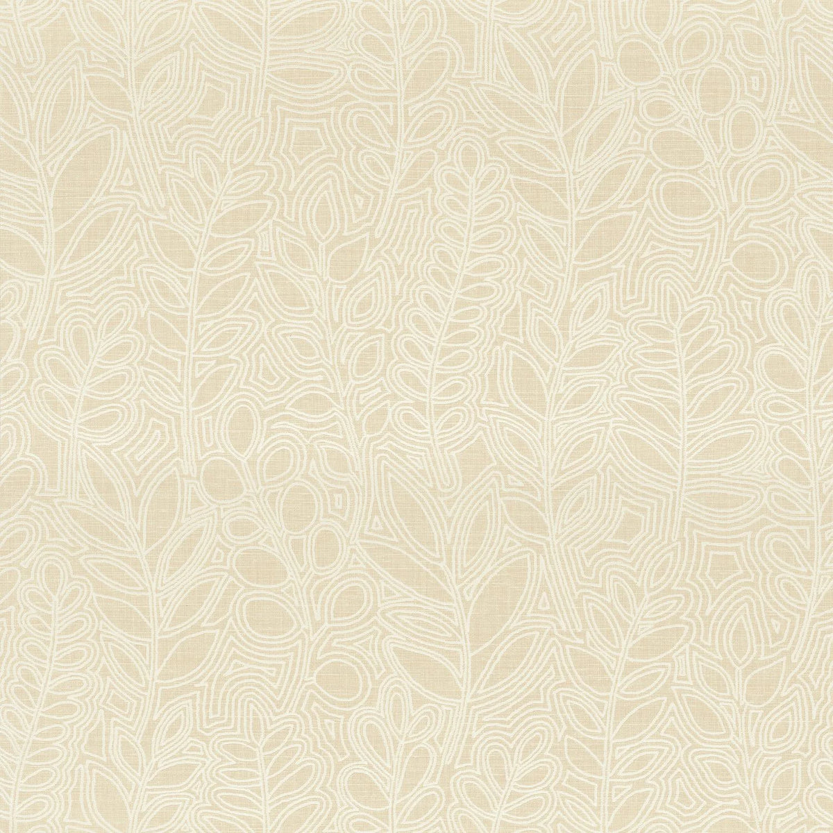 Casamance Astragale wallpaper — Ivoire