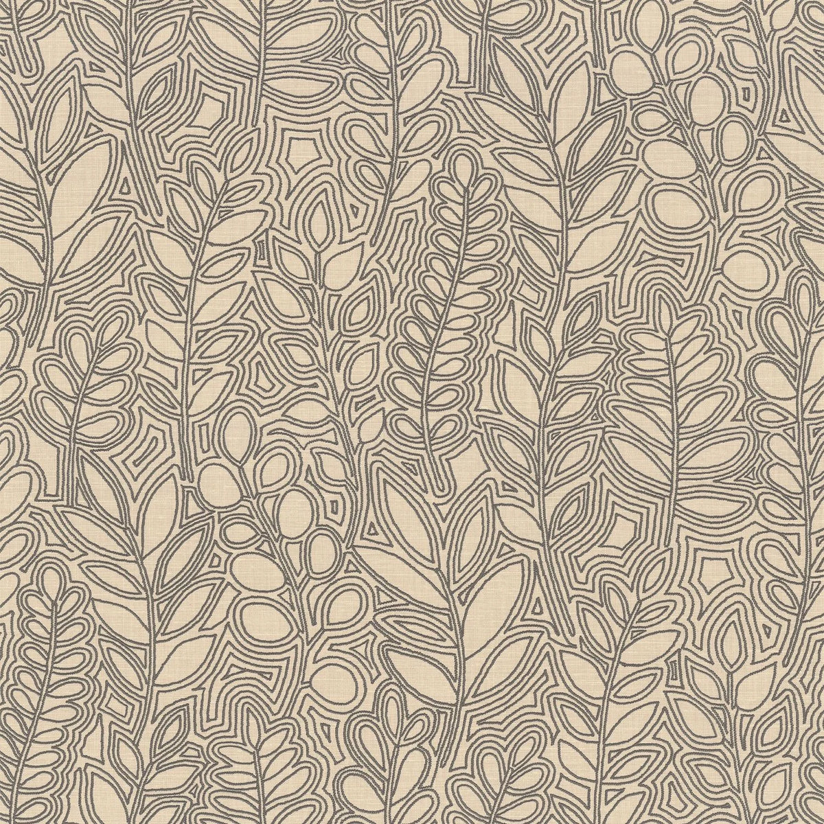 Casamance Astragale wallpaper — Latte