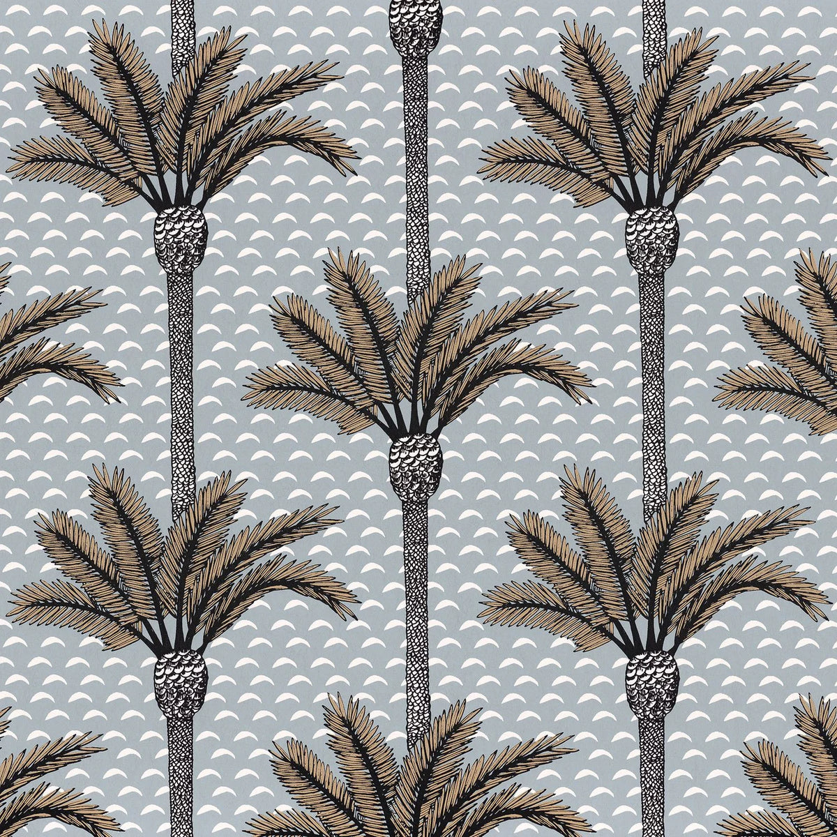 Casamance Atlas wallpaper — Pierre Bleue