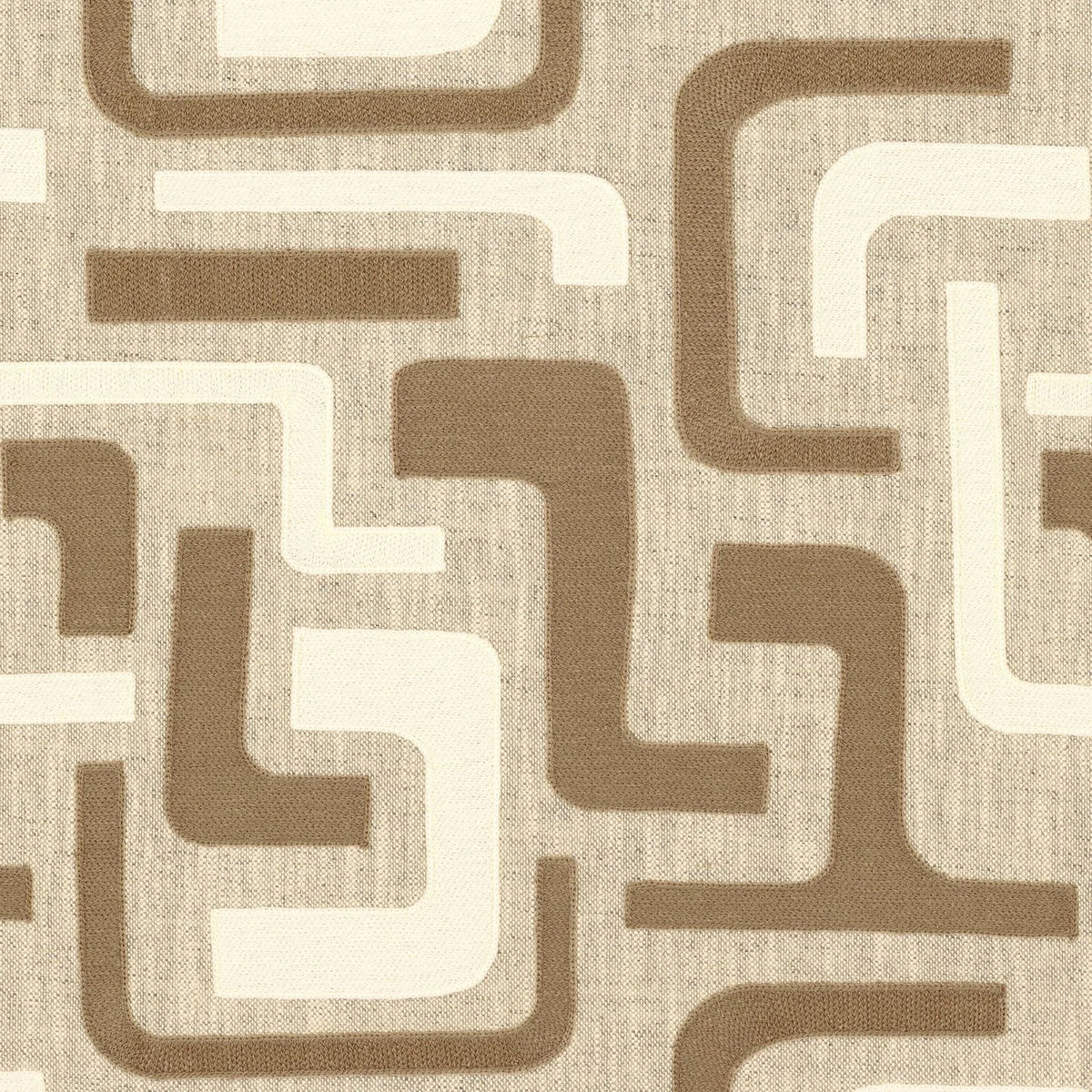 Casamance Avant-Garde fabric — Moka Mousse