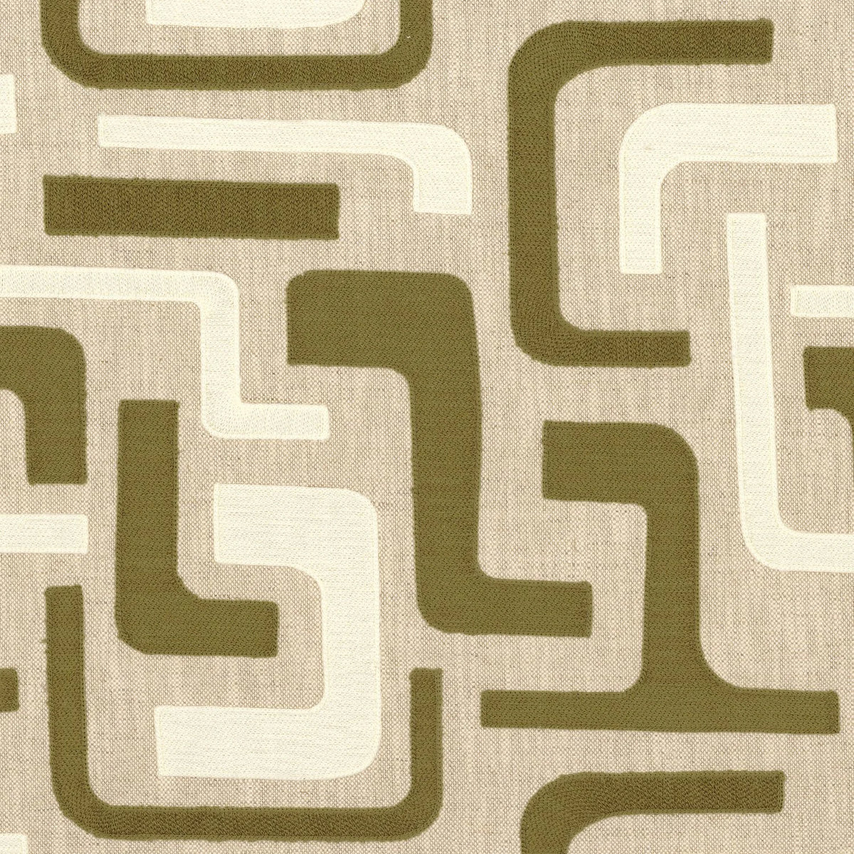 Casamance Avant-Garde fabric — Olive