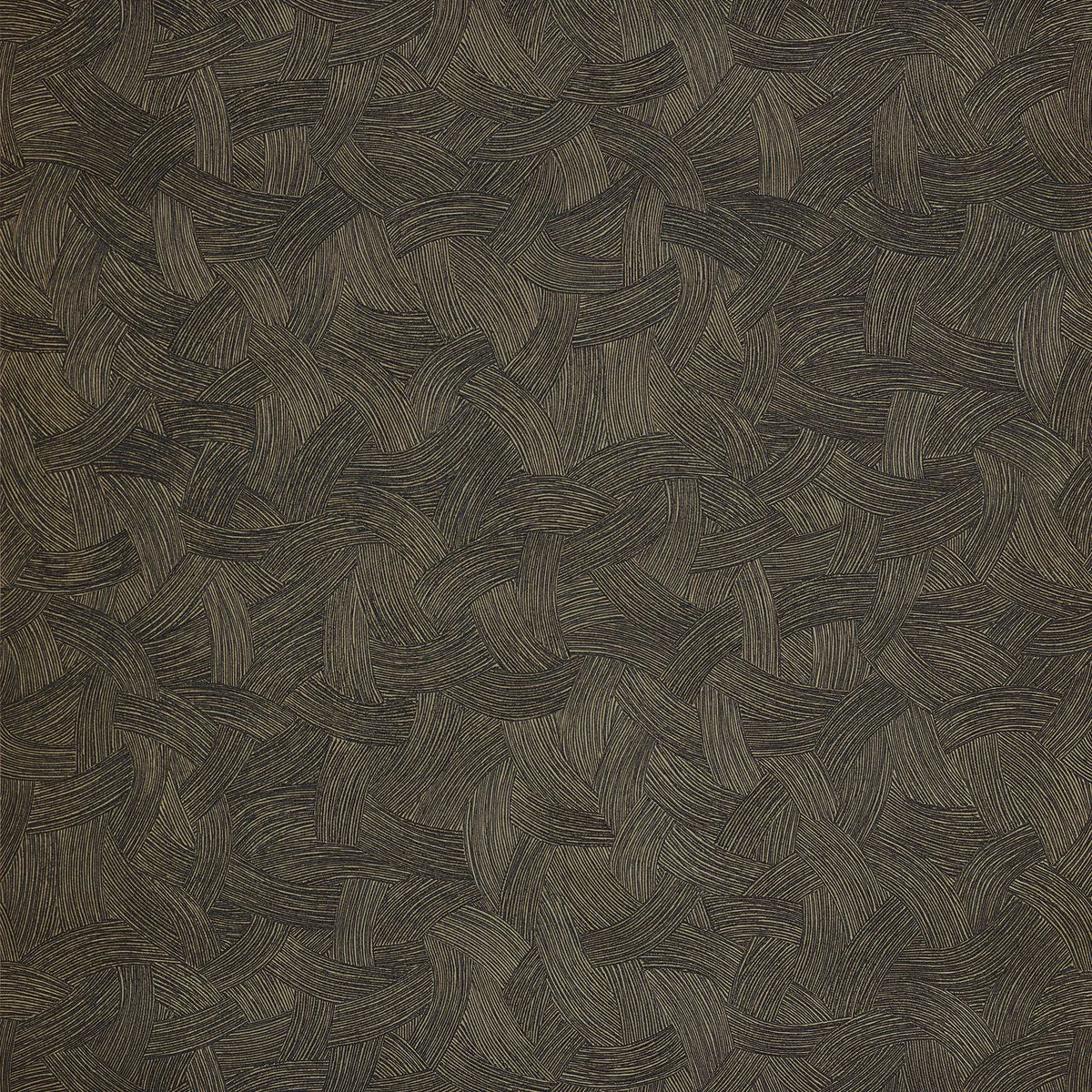 Casamance Berenice wallpaper — Marine/Doré