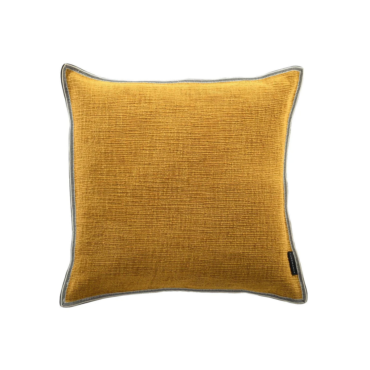 Casamance Cabourg cushion cover — Moutarde
