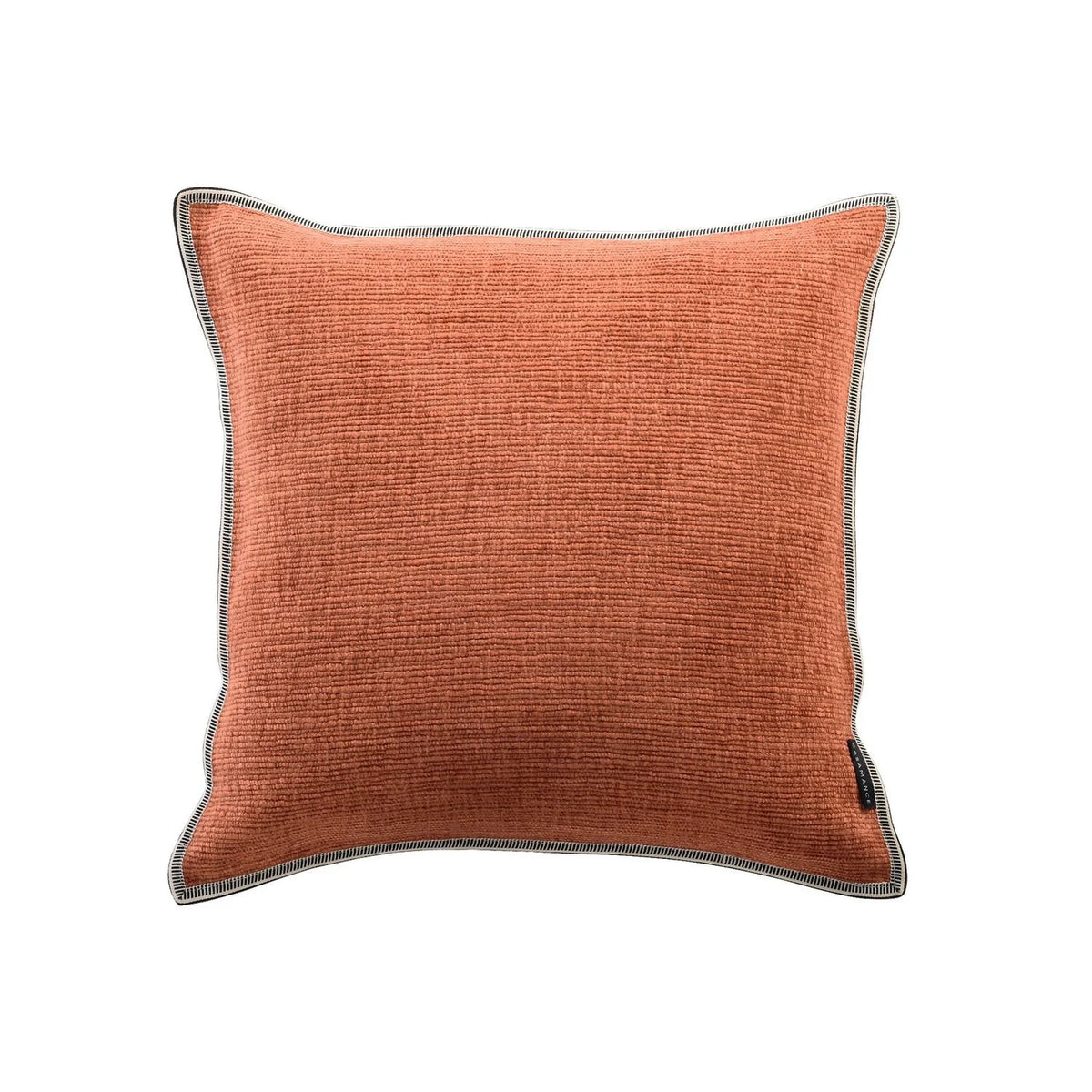 Casamance Cabourg cushion cover — Orange Brûlee