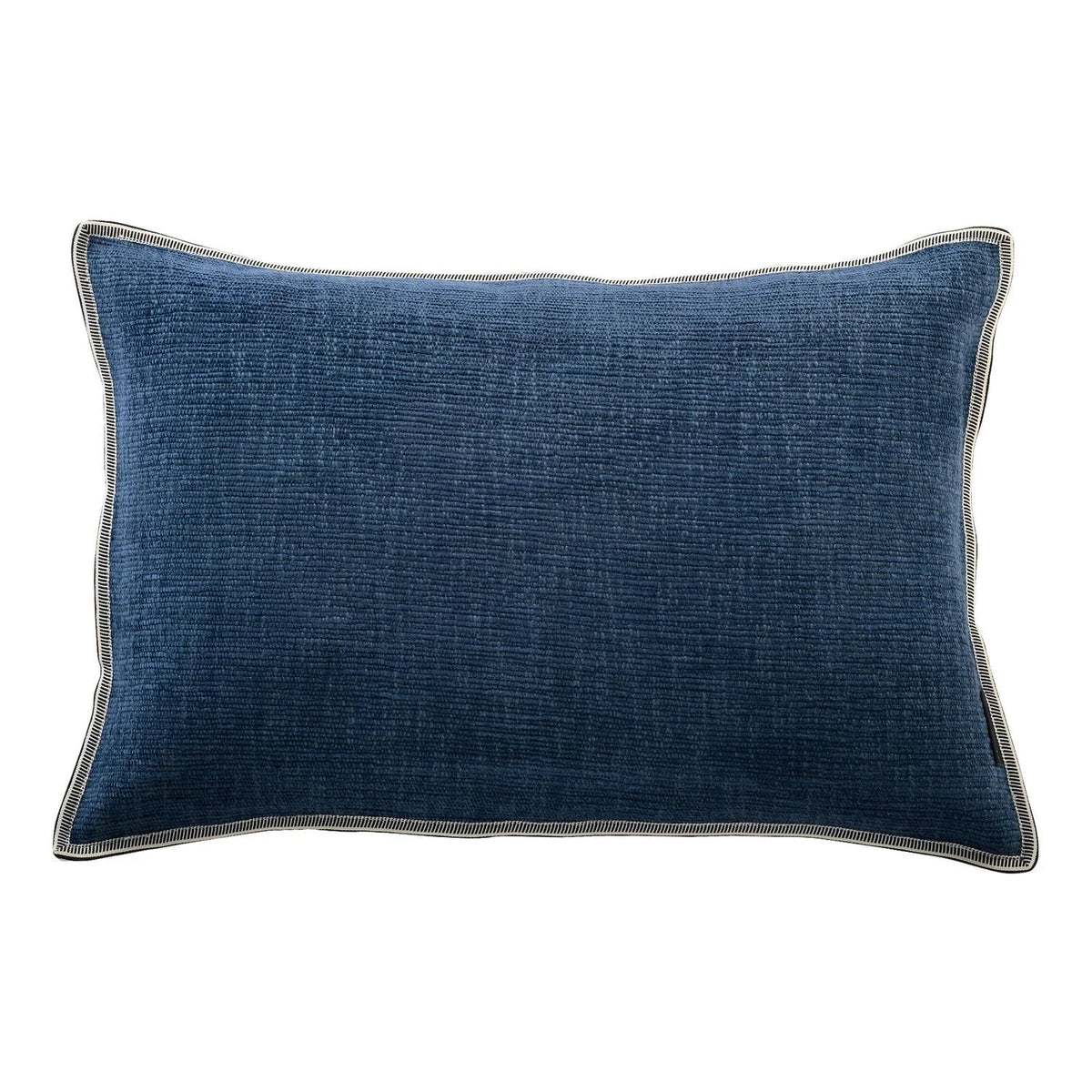 Casamance Cabourg cushion cover — Marine