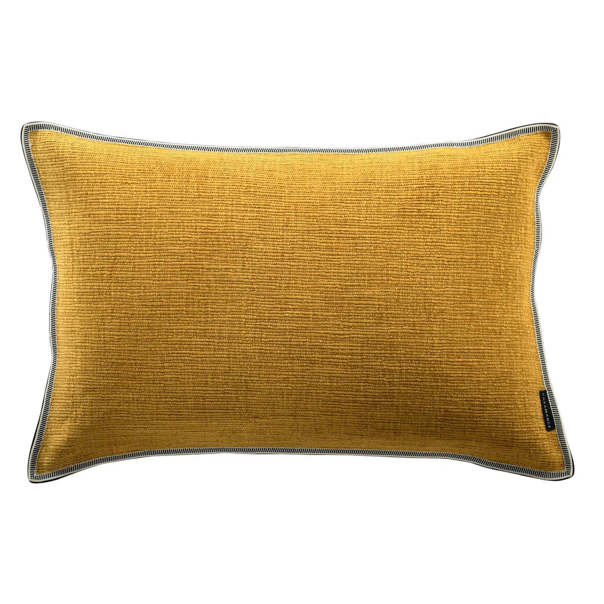 Casamance Cabourg cushion cover — Moutarde