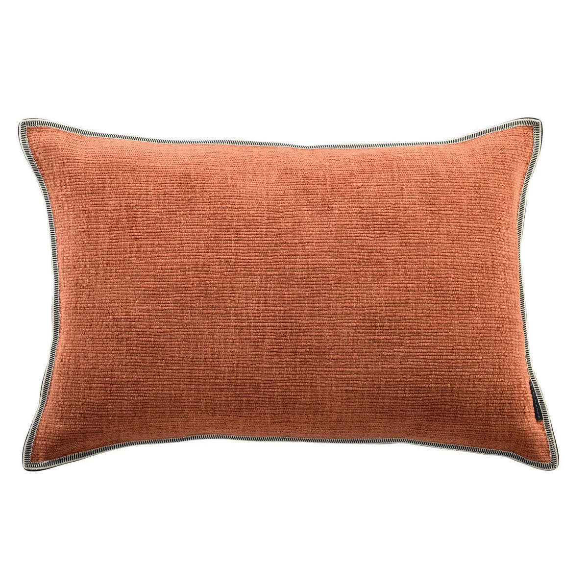Casamance Cabourg cushion cover — Orange Brûlee