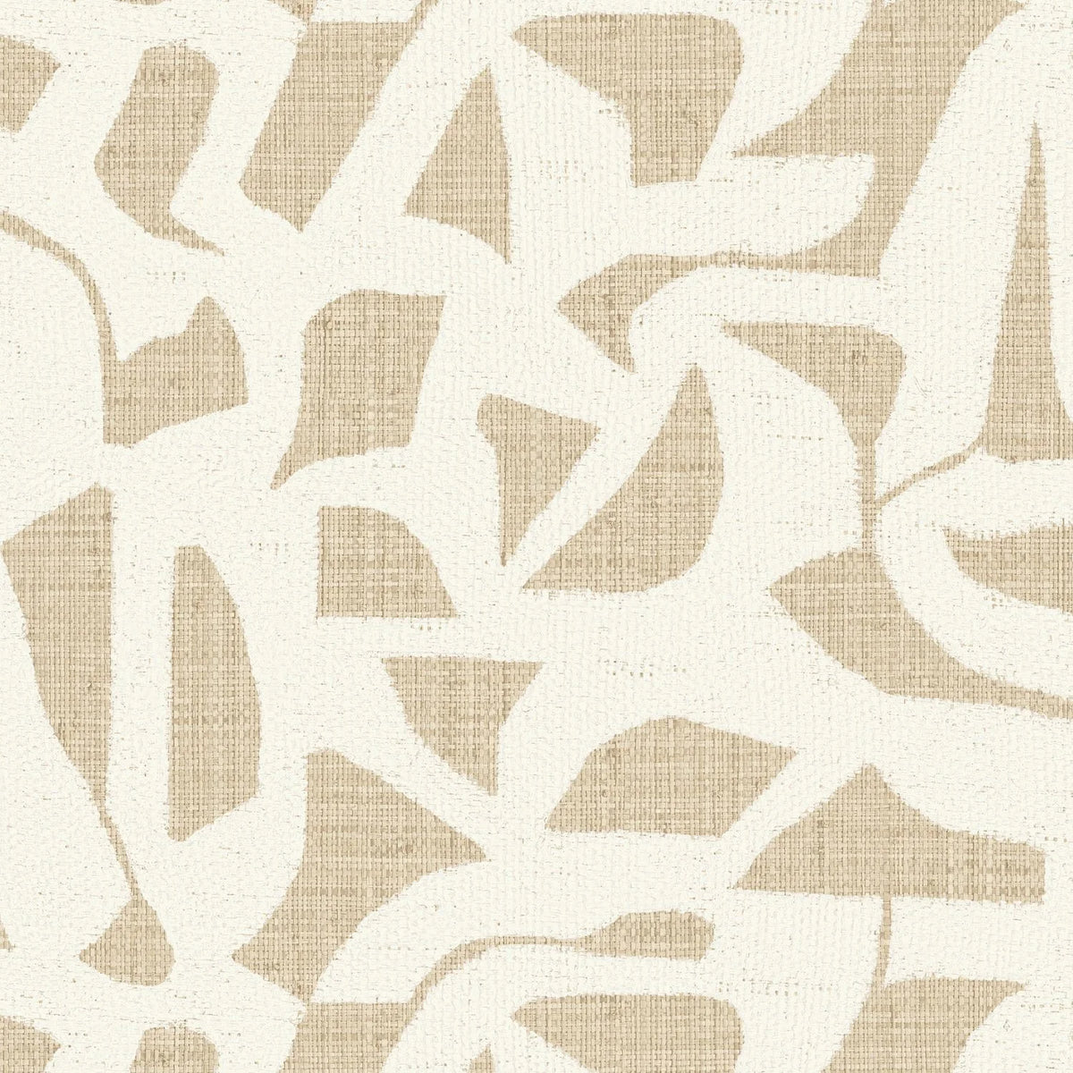 Casamance Cana wallpaper — Sable