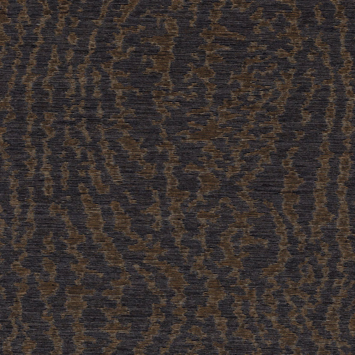 Casamance Canon wallcovering — Noir Wengé