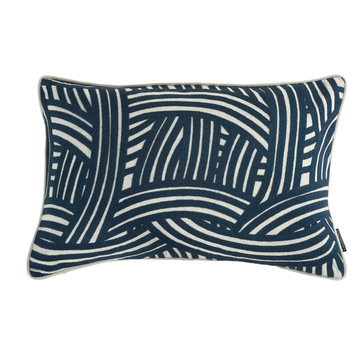 Casamance Caravane cushion cover — Marine